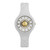 Women's 3 Hand Quartz Fire Island White Silicone Watch, 39mm