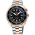 GV2 Men's Squalo Two-Tone Stainless Steel and Ion Plating Swiss Automatic Bracelet Watch 46 mm