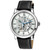 Men's Vanderbilt Swiss Automatic Black Leather Watch 47mm