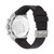 Men's Swiss Chronograph Urban Gray & Black Silicone Strap Watch 43mm