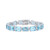 Blue Topaz (59-3/4 ct.t.w.) Tennis Bracelet in Sterling Silver