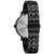 Women's Crystal Black Stainless Steel Bracelet Watch 36mm