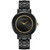 Women's Crystal Black Stainless Steel Bracelet Watch 36mm