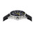 Men's Swiss GMT Black Leather Strap Watch 43mm
