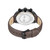 Men's Millway Dark Brown Leather Strap 46mm