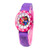 Girl's Disney Junior Mira Royal Purple Nylon Strap Watch 32mm
