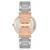 Women's Three-Hand Quartz Taupe Ceramic Link Bracelet Watch, 33mm