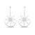 Dangling Earring in 14K Gold Plated or Sterling Silver