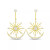 Dangling Earring in 14K Gold Plated or Sterling Silver