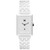 Women's Signature Square White Ceramic Bracelet Watch 26mm