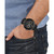 Men's Swiss Chronograph Aion Black Leather Strap Watch 45mm