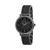 Women's Black Alloy Bracelet Glitz Watch, 36mm