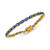Sapphire Tennis Bracelet (14 ct. t.w.) in 14k Gold-Plated Sterling Silver