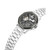 Men's Automatic Silver-Tone Stainless Steel Watch 45mm