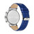 Men's Marteni Chronograph Blue Leather Strap Watch 46mm