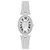 Women's Three-Hand Quartz Silver-Tone Stainless Steel Woven Mesh Bracelet Watch, 22mm