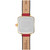 Women's Cass Signature Horse and Carriage Red Leather Strap Watch, 22mm