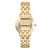 Women's Crystal Accented Gold-Tone Bracelet Watch, 36mm