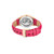 Women's Automatic Fushia Leather Strap Watch 36mm