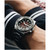 Men's Hull Diver Automatic Ombre Red with Silver-Tone Solid Stainless Steel Bracelet Watch 42mm