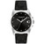 Women's Greyson Quartz Black Leather Strap Watch 36mm