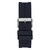 Men's Analog Navy Silicone Watch 44mm