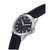 Men's Analog Navy Silicone Watch 44mm