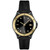 Women's Swing Black Silicone Strap Watch 38mm