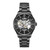 Men's Automatic Black Stainless Steel Bracelet Watch 42mm