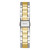 Women's Two Tone Stainless Steel Day and Date Bracelet Watch 36mm