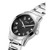 Men's Analog Silver-Tone Stainless Steel Watch 44mm