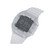 Unisex Gmt Digital One Gmt Clear Resin Strap Watch 47mm
