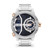 Men's Vibe Silver-tone Stainless Steel Watch, 50mm