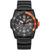 Men's Swiss Bear Grylls Survival SEA Series Never Give Up Dive Black Rubber Strap Watch 42mm