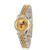 Disney Mickey Mouse Men's Two Tone Silver and Gold Alloy Watch