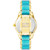 Women's Teal & Gold-Tone Bracelet Watch 38mm
