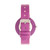 Unisex Blade Purple Leatherette Strap Watch 37mm