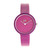 Unisex Blade Purple Leatherette Strap Watch 37mm