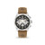 Men's Hadlock Wheat Leather Strap Watch 46mm