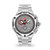 Men's Motore Chronograph Silver-Tone Stainless Steel Bracelet Watch 49mm