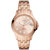Women's Blue Diver Rose Gold-Tone Stainless Steel Bracelet Watch 36mm