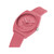 Unisex Three Hand Project Two Pink Resin Strap Watch 38mm