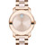 Women's Swiss Bold Blush Ceramic & Carnation Gold-Tone Stainless Steel Bracelet Watch 36mm