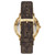 Women's Pyper Brown Logo Strap Watch 38mm