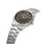 Men's Modern Classic Silver-Tone Stainless Steel Bracelet Watch 43mm