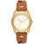 Women's The Miller Brown Braided Leather Strap Watch 32mm