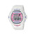 G-Shock Women's Digital White Resin Watch 42.6mm, BG169PB-7