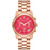Women's Runway Quartz Chronograph Rose Gold-Tone Stainless Steel Watch 38mm