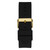 Men's Multi-Function Gold-Tone Silicone Watch 44mm