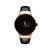 Men's Saxon Diamond (1/6 ct. t.w.) Watch in 18k Two Tone Rose Gold-plated Black Stainless Steel Watch 48mm